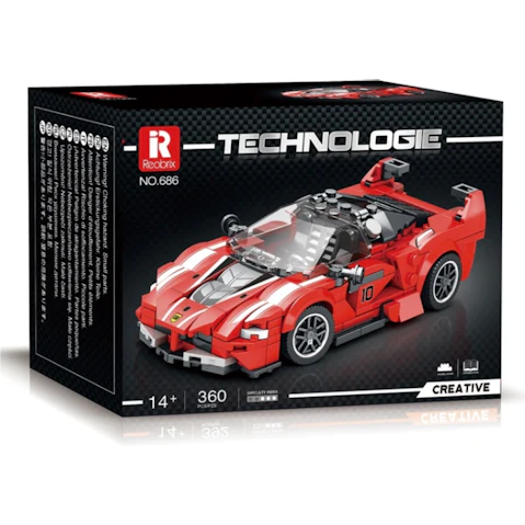 Reobrix Ferrari FXX-K V2 Building Set