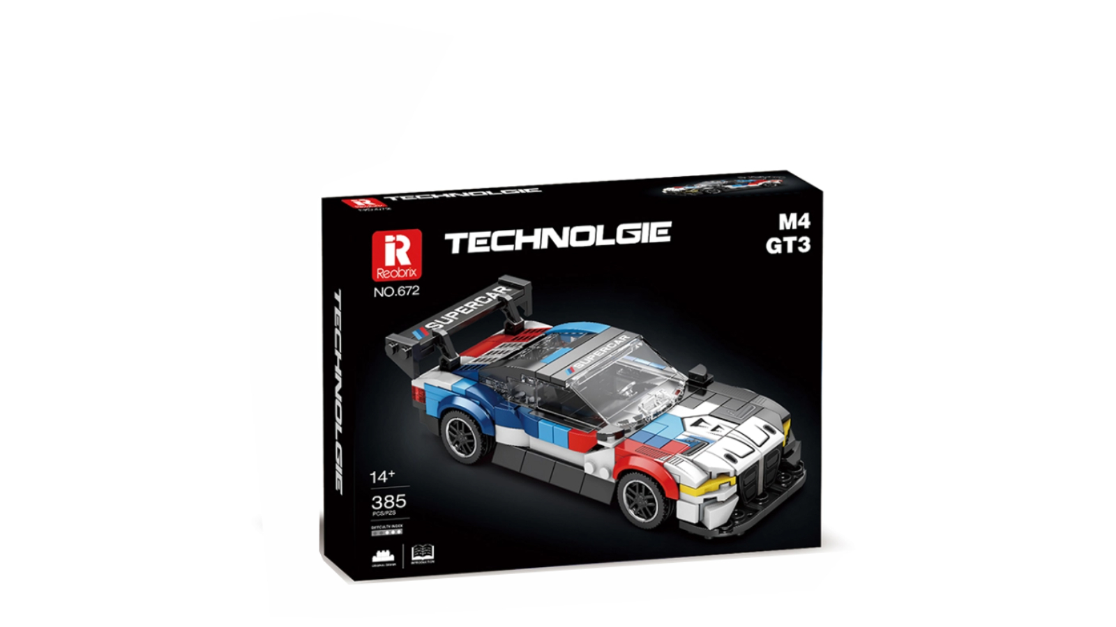 Reobrix BMW M4 GT3 Building Set