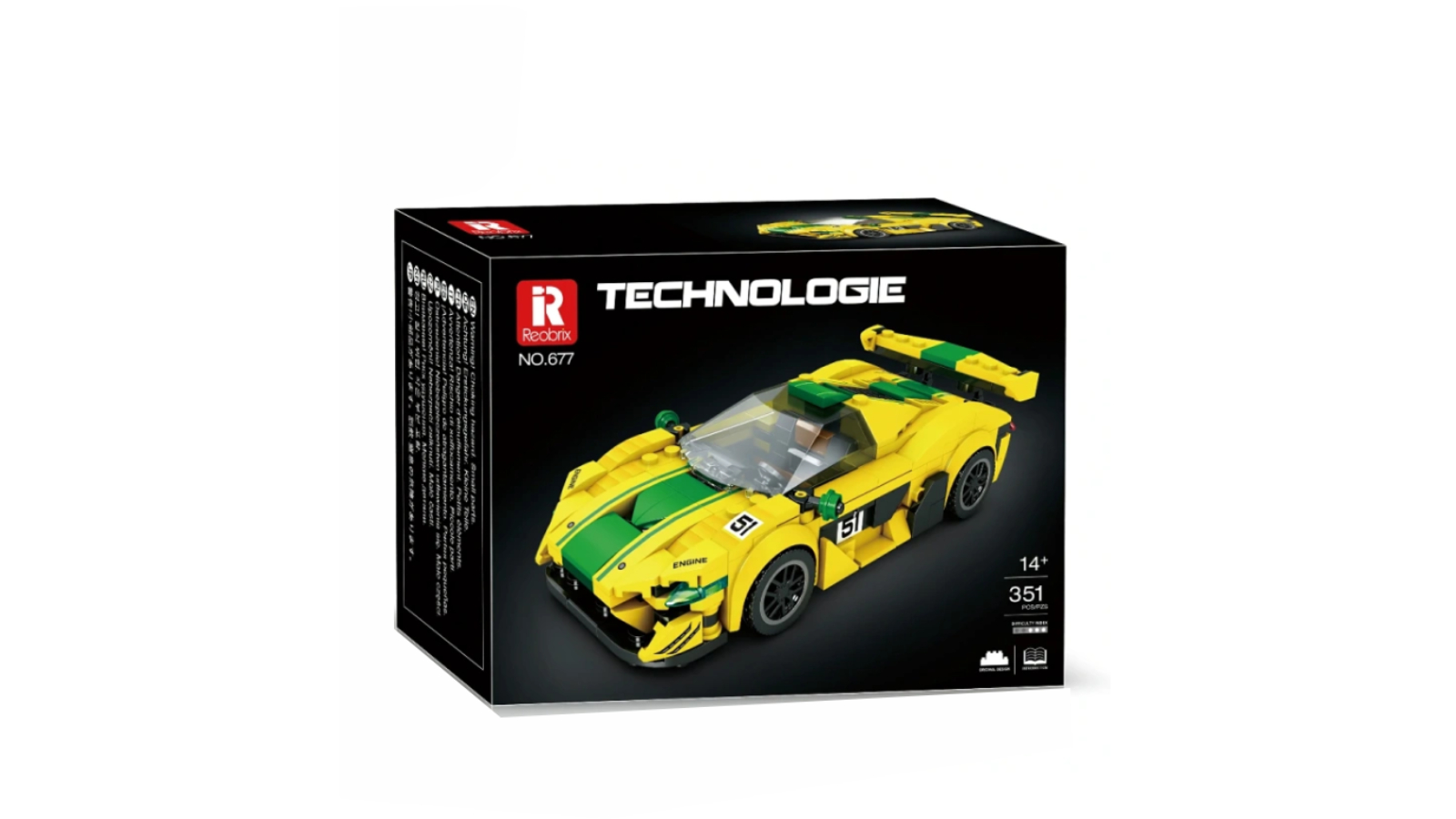 Reobrix McLaren P1 GTR Building Set