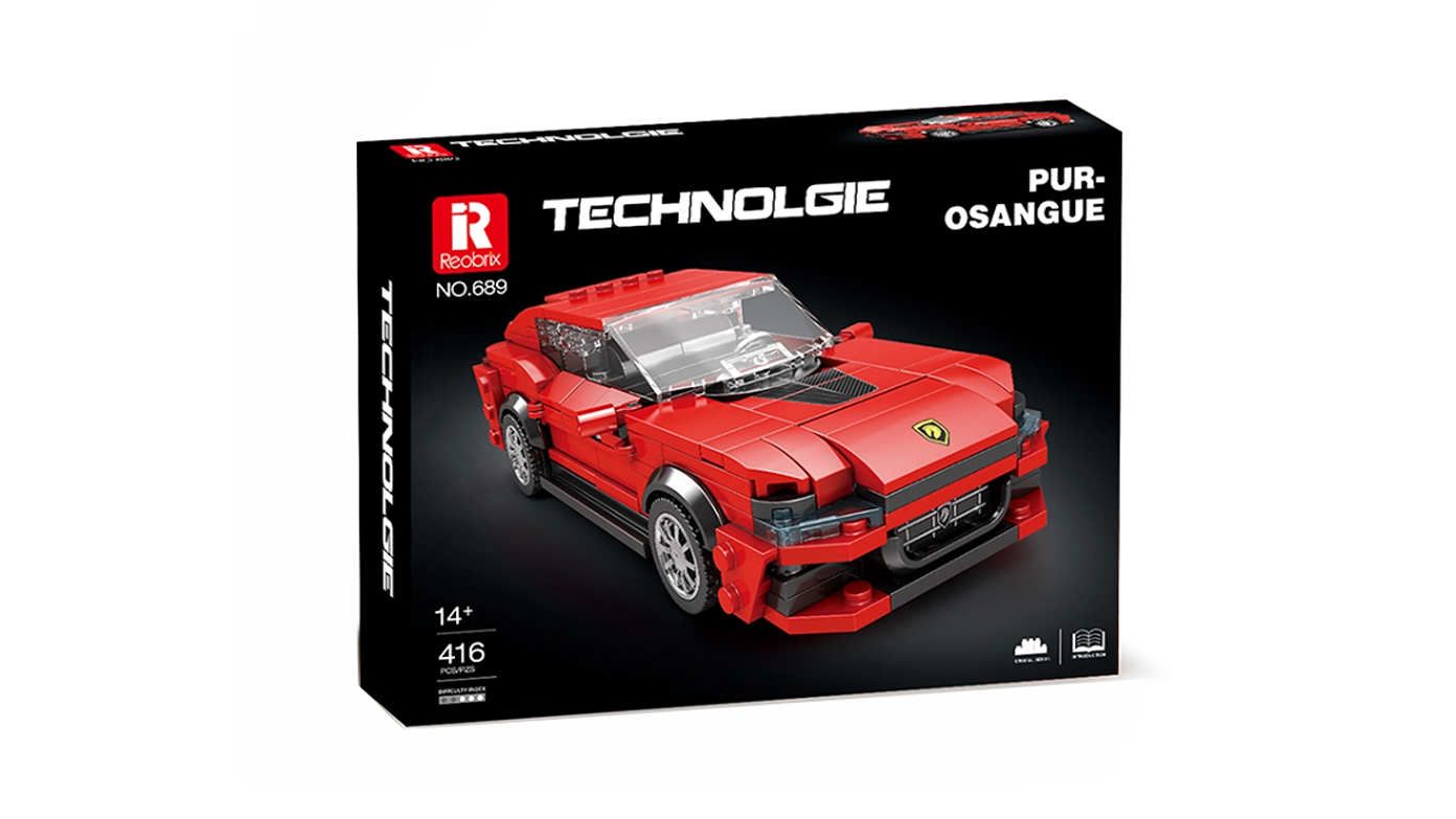 Reobrix Ferrari Purosangue Building Set