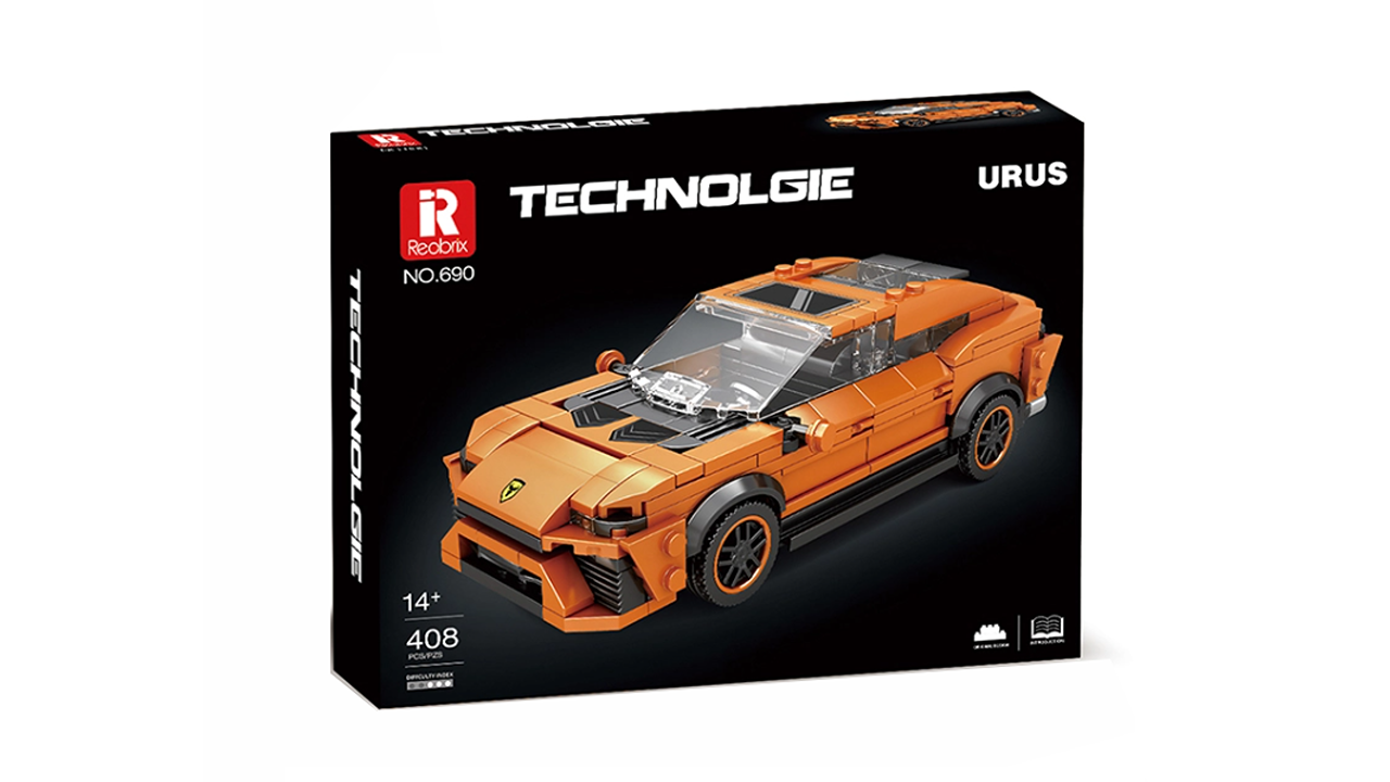 Reobrix Lamborghini Urus Building Set