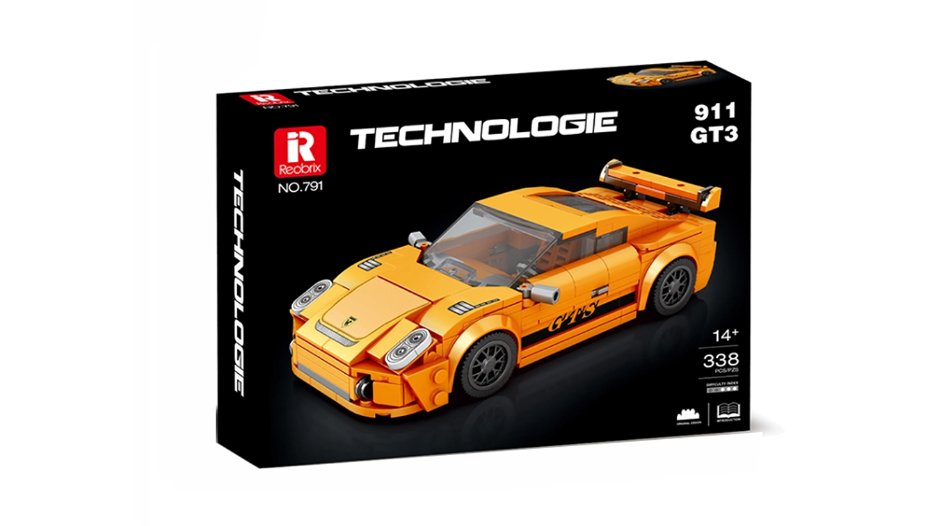 Reobrix 911 GT3 Building Set