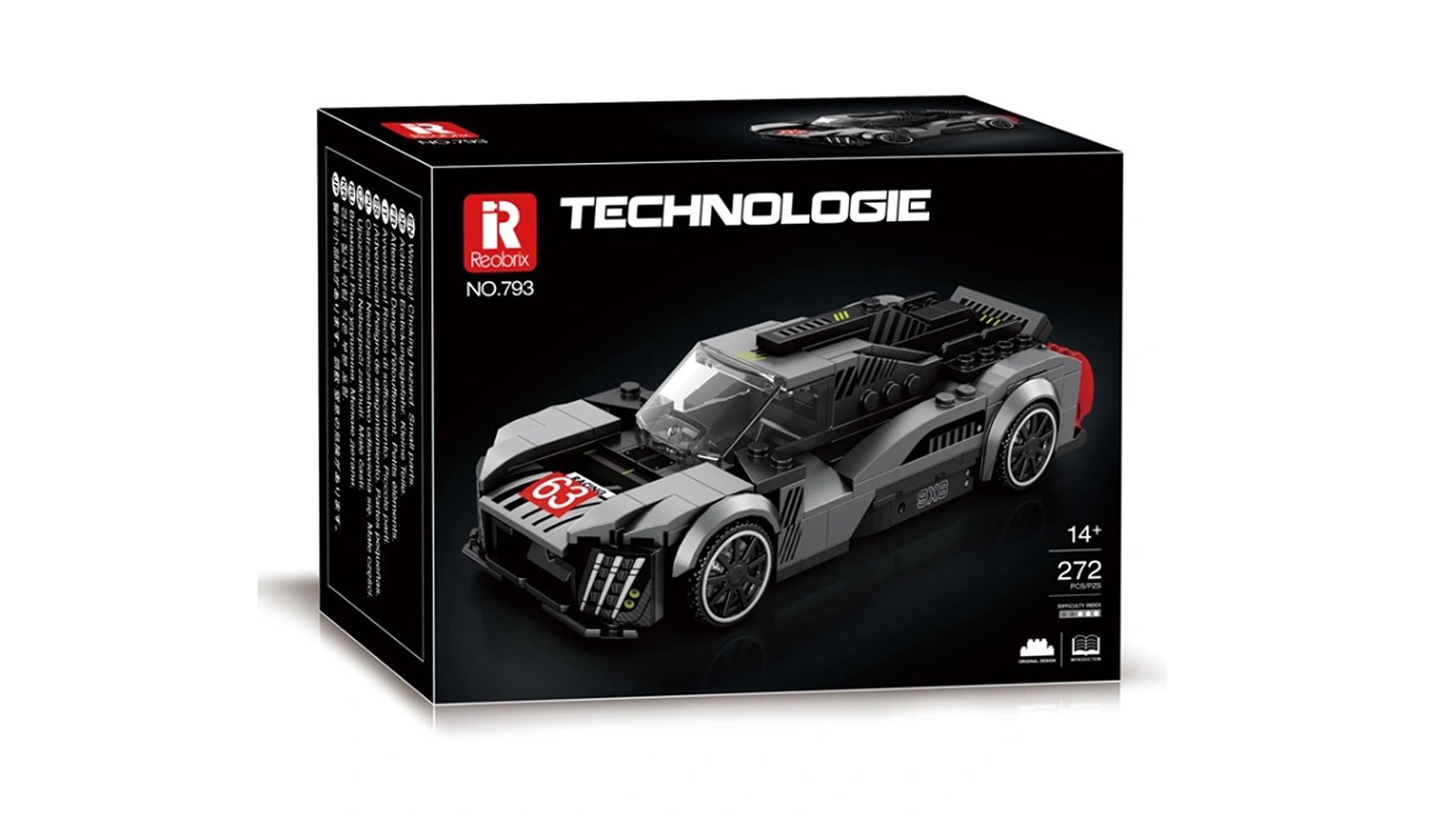 Reobrix PEUGEOT 9 x 8 Building Set