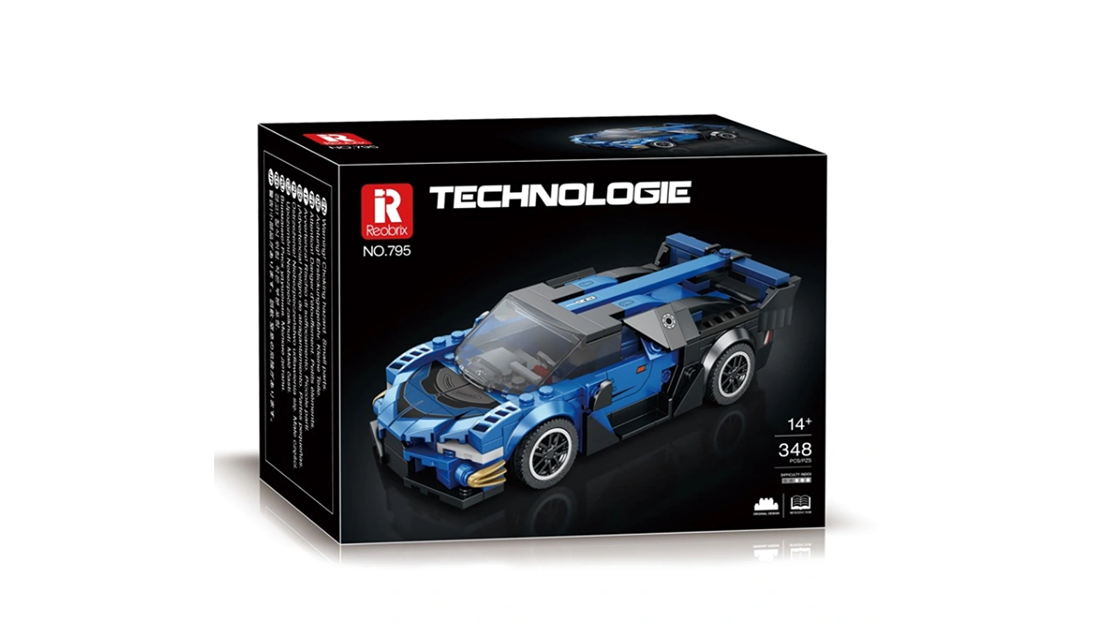 Reobrix Bugatti Vision GT Building Set