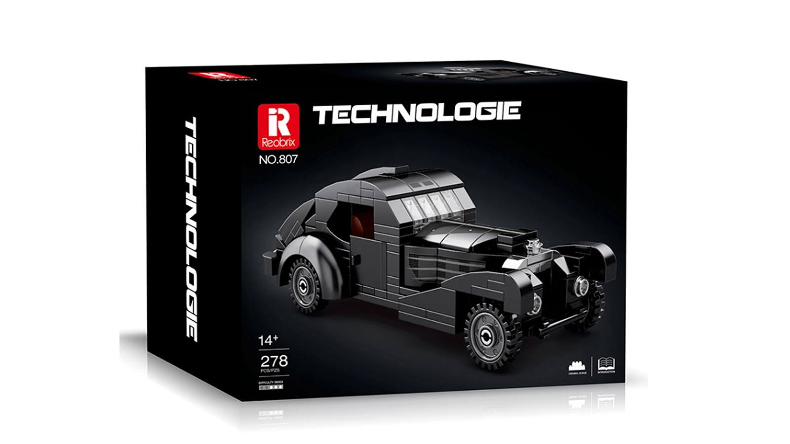 Reobrix Bugatti Atlantic Building Set