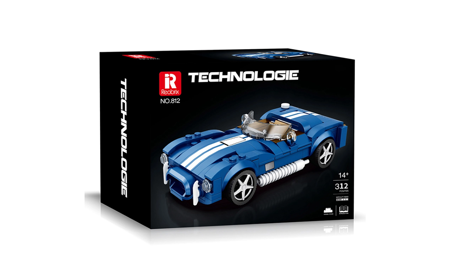 Reobrix Shelby Cobra S Building Set