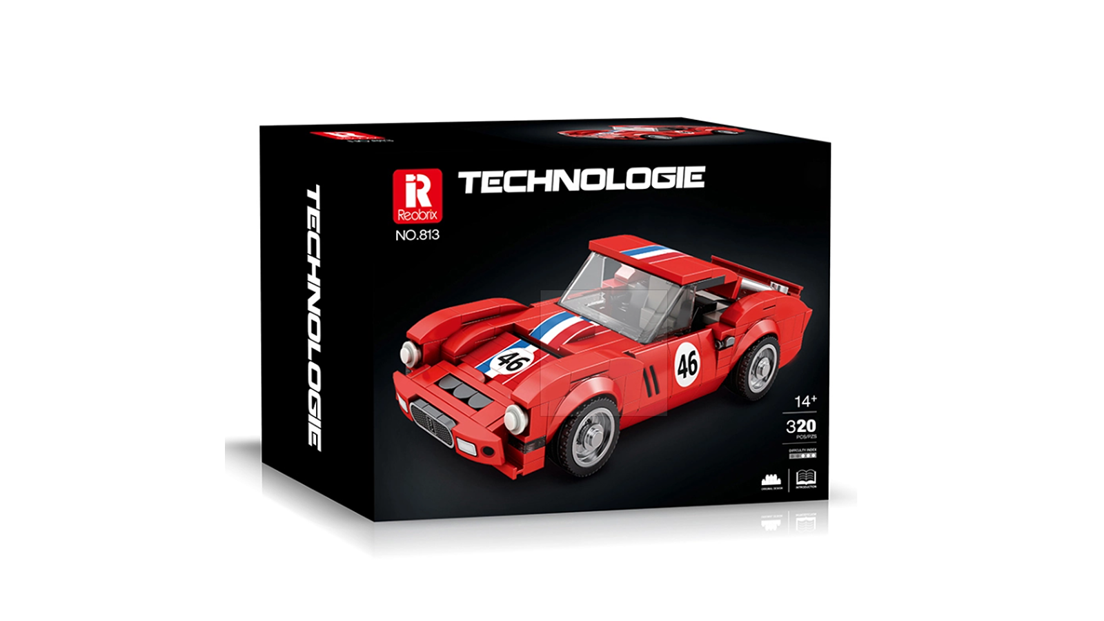 Reobrix Ferrari 250 GTO Building Set