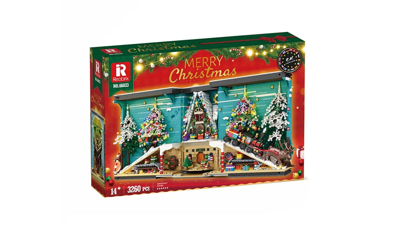 Reobrix Merry Christmas Building Set