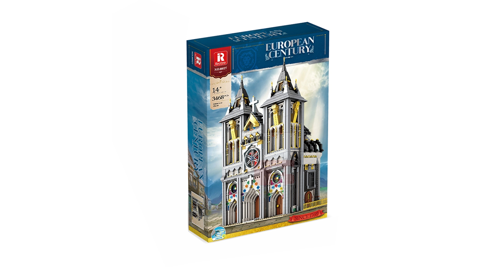 Reobrix European Century Churches Toy