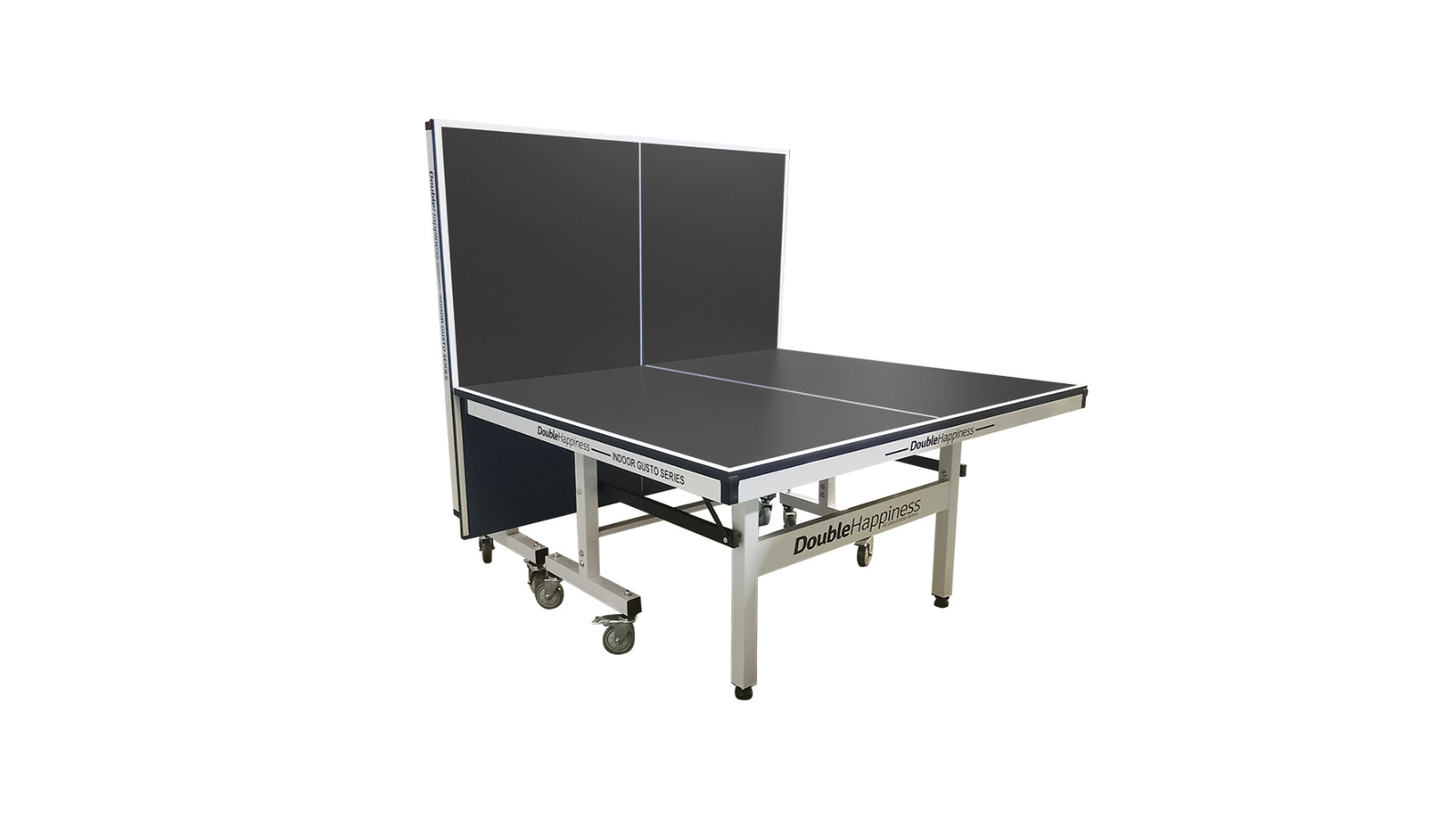 Double Happiness Premium 2.5cm Indoor Tennis Table - Black