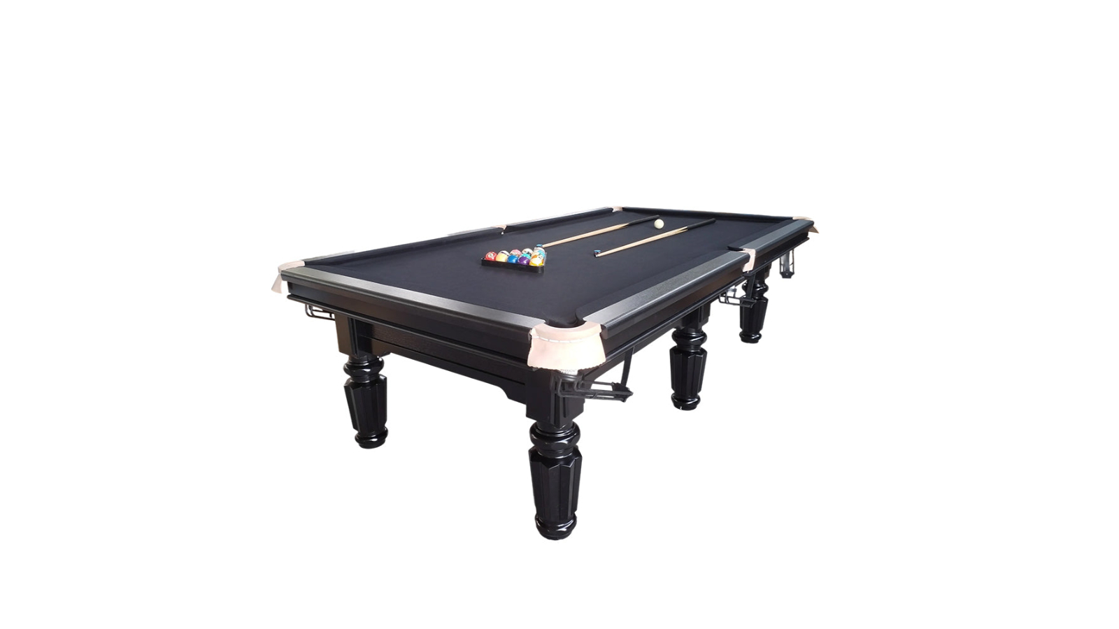 CUETIQ Quesla 4.5cm Slate Billiard Table - Black