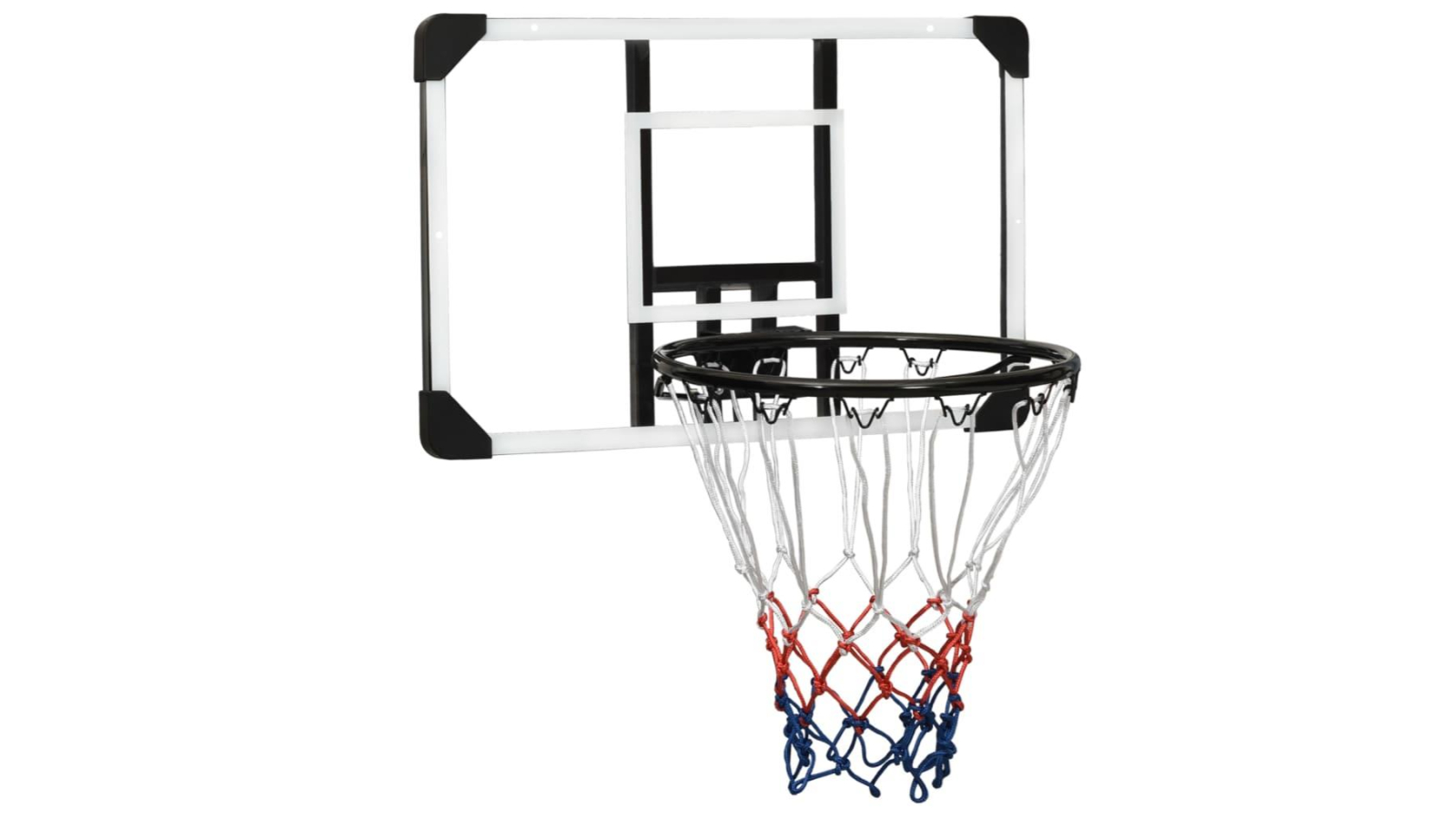 vidaXL Transparent Polycarbonate Basketball Backboard - 71 x 45 x 2.5cm