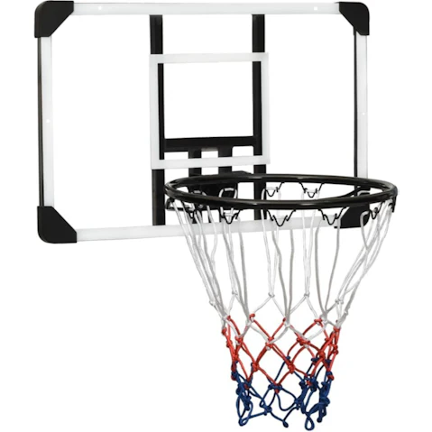 vidaXL Transparent Polycarbonate Basketball Backboard - 71 x 45 x 2.5cm