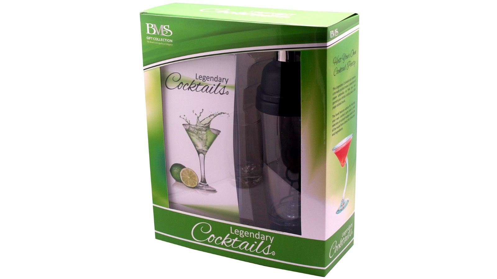 Legendary Cocktails Book And Tornado Blender Gift Set