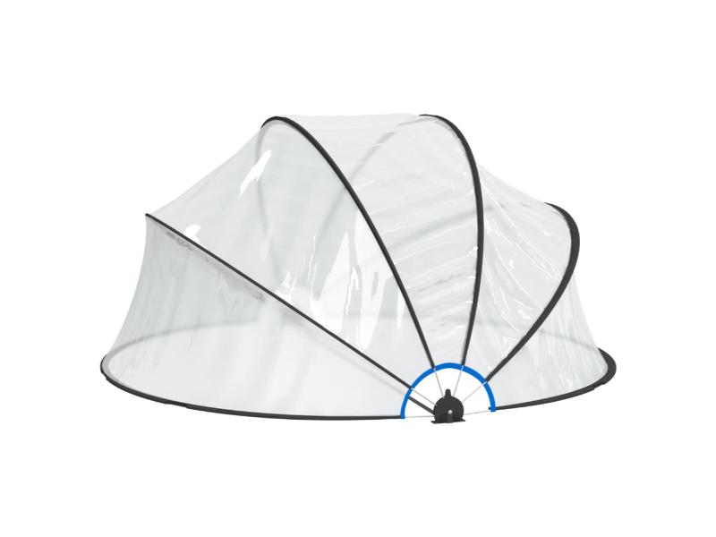 vidaXL PVC Round Pool Dome - 315 x 158cm