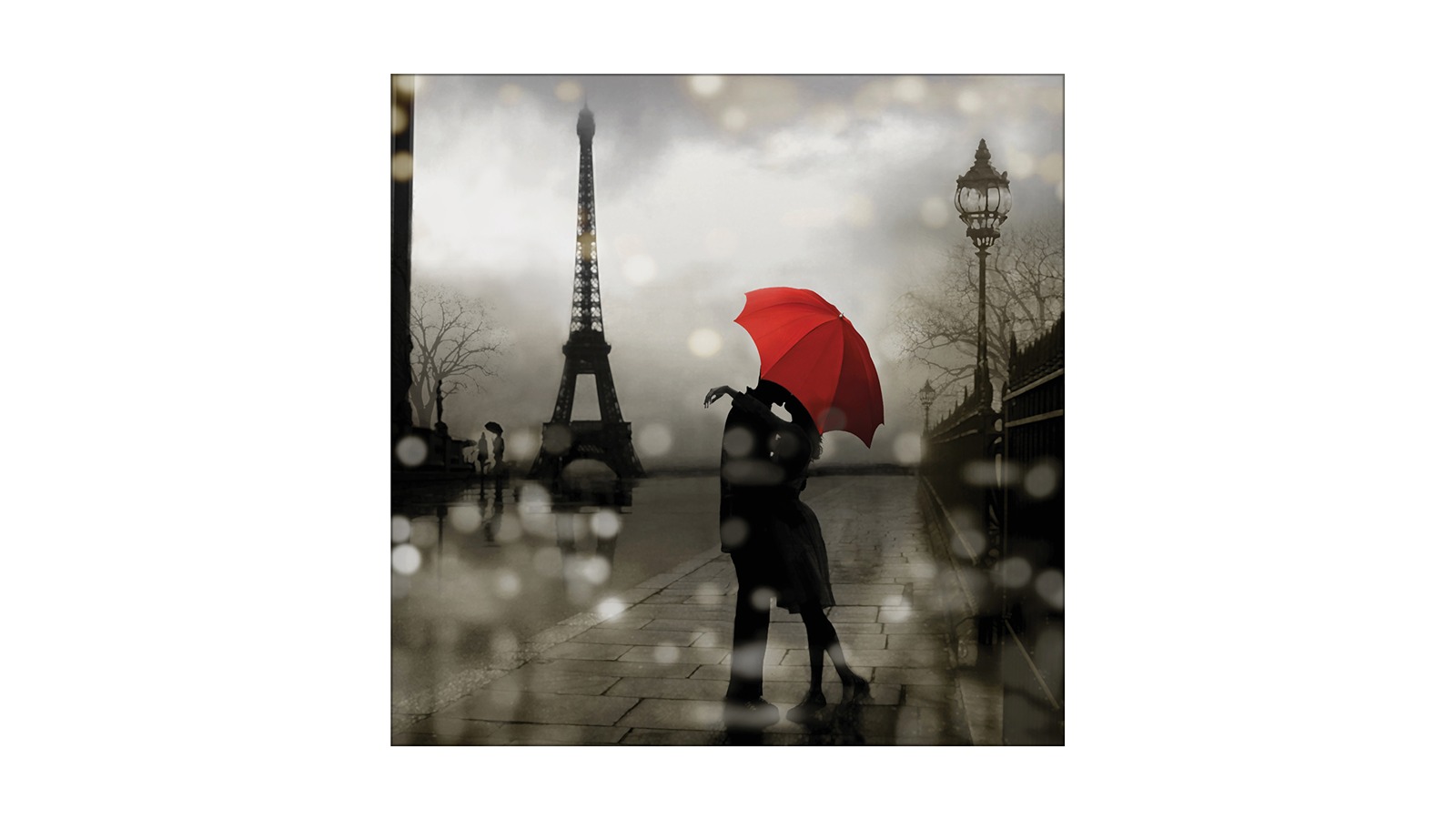 La Grolla Paris Romance Unframed Canvas Wall Art