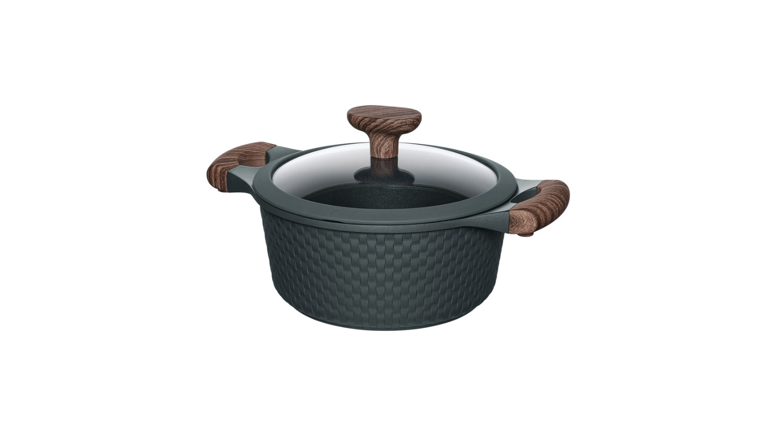 Resto Black Casserole with Lid - 9.5cm