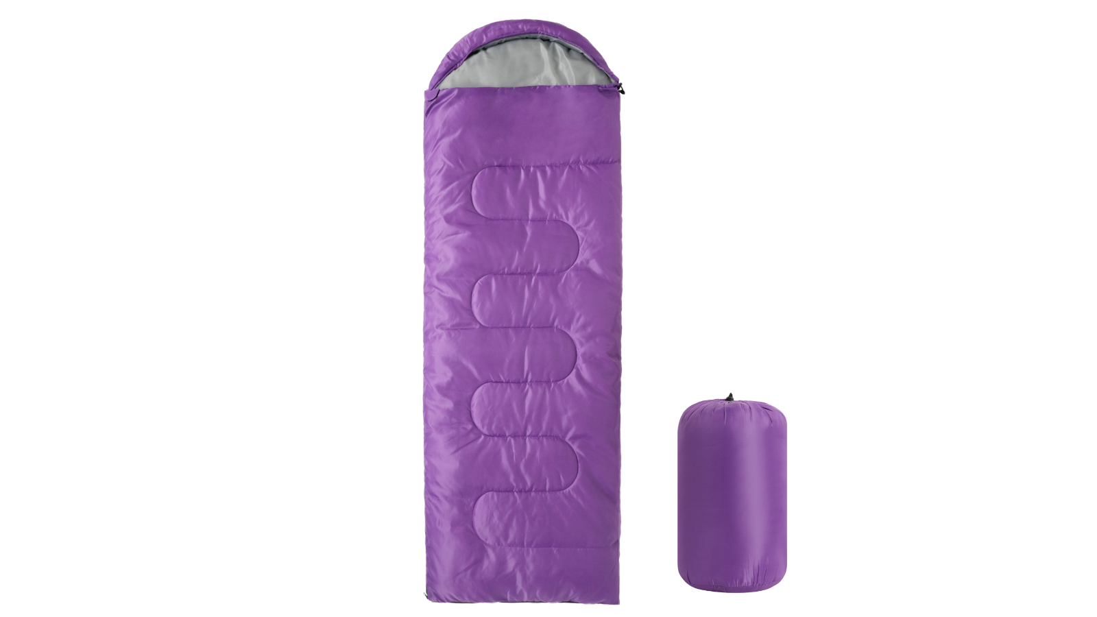 Advwin Camping Hiking Tent Thermal Storage Sleeping Bag - Purple