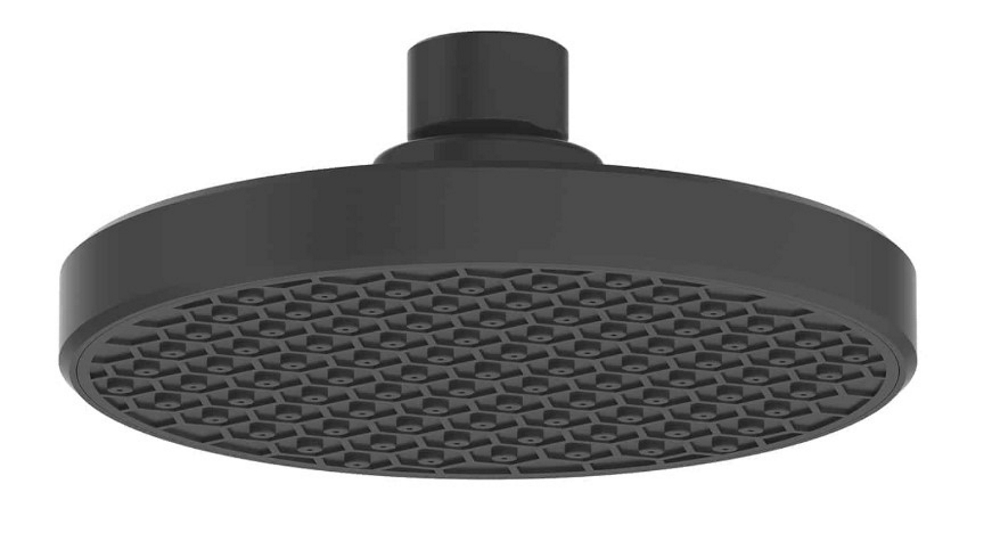 Greens Glide RainBoost Shower Rose Only - Matte Black