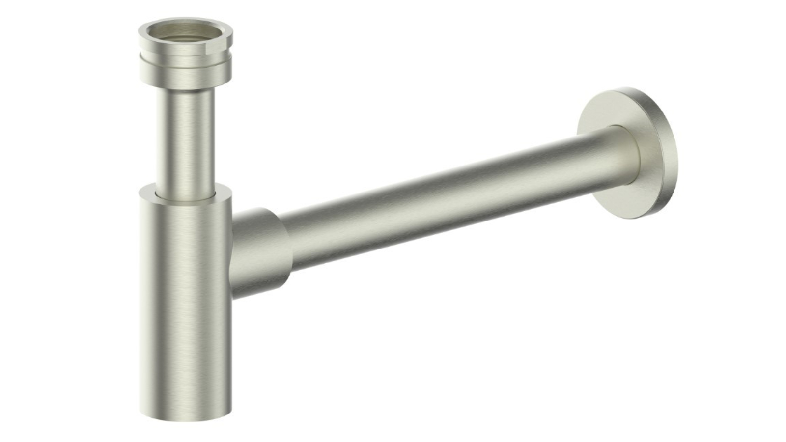 Greens Bottle Trap - Brushed Nickel
