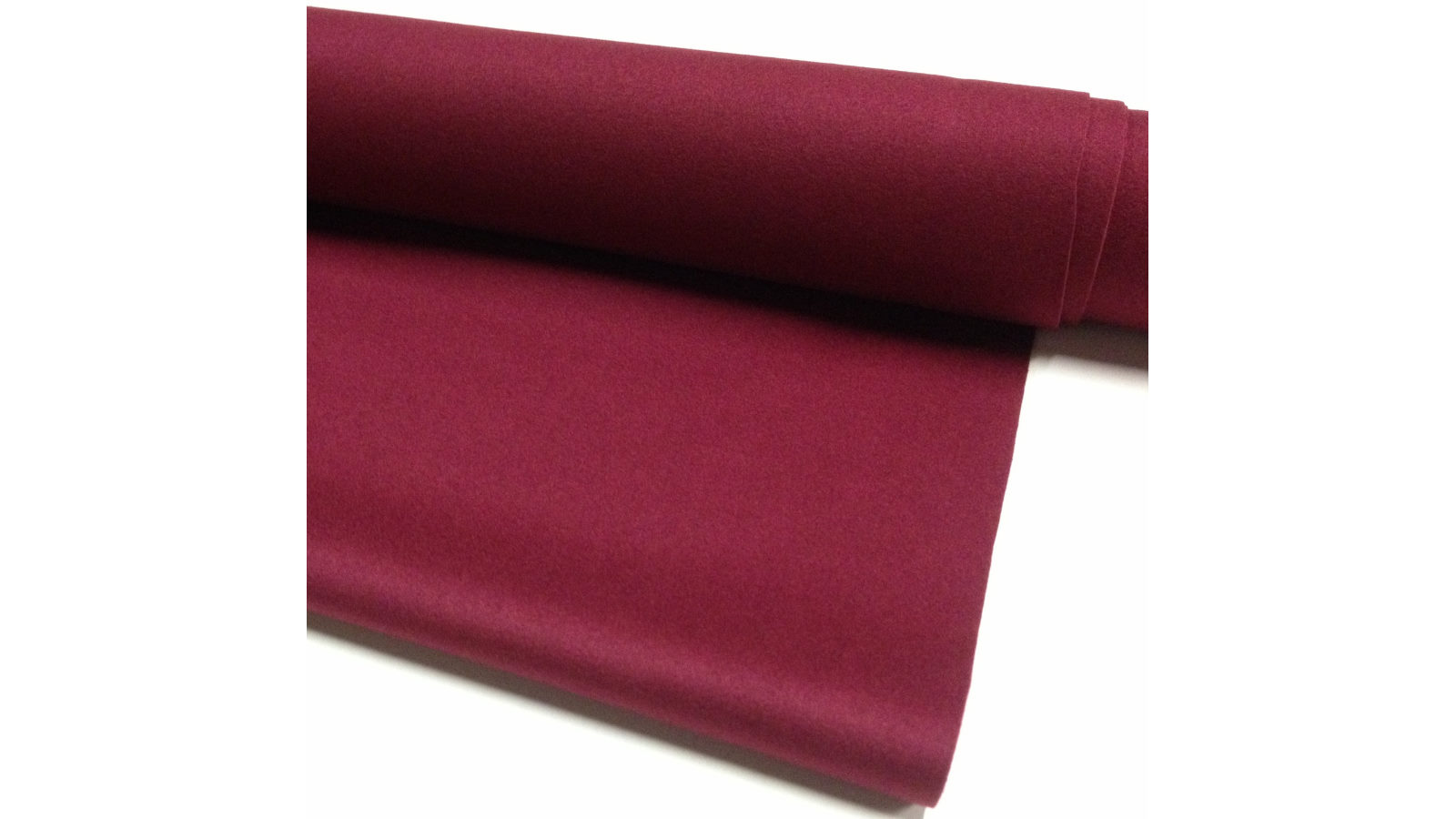 Hainsworth 12ft English Pool Snooker Billiard Table Cloth Felt Kit - Burgundy Maroon