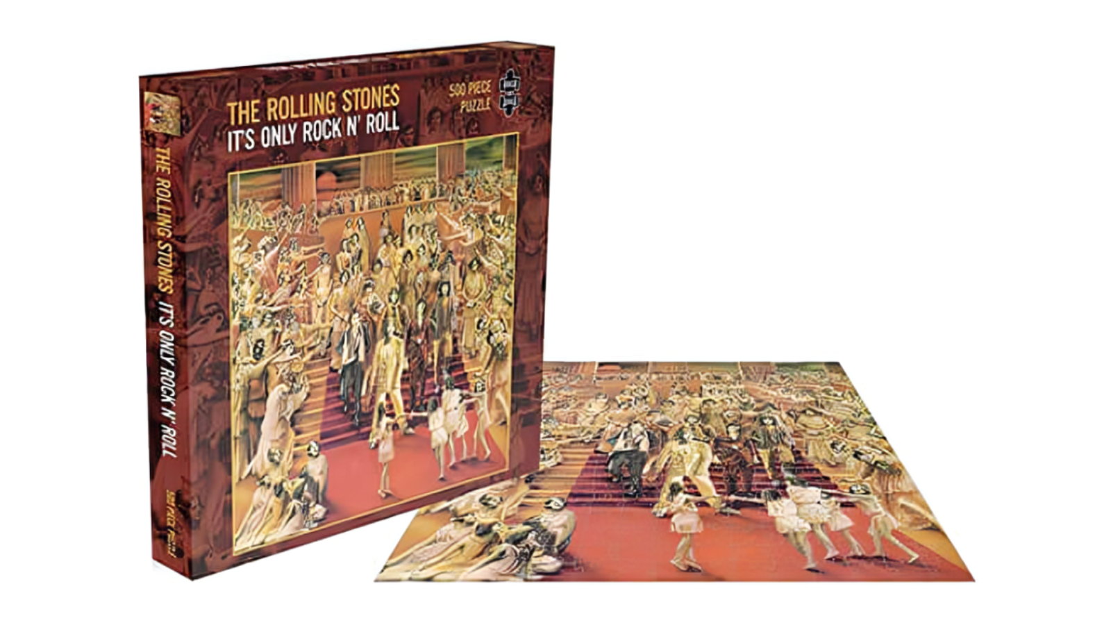 Rock Saws 500 Piece The Rolling Stones Puzzle - Rock N Roll