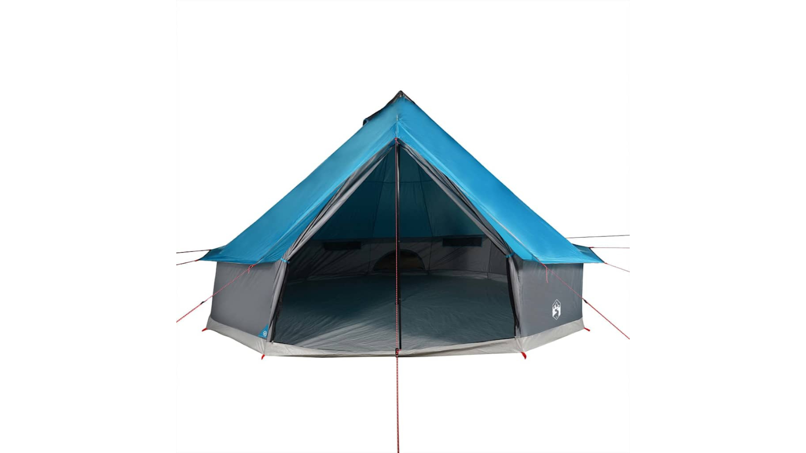 vidaXL 8-Person Blue Waterproof Family Tent