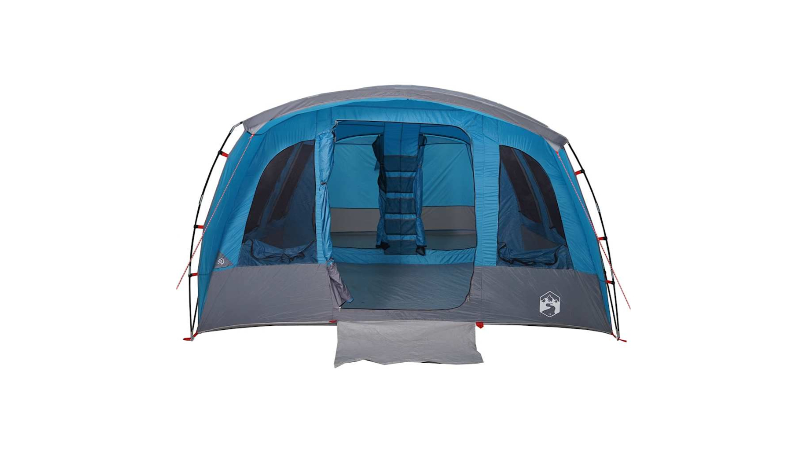 vidaXL 8-Person Blue Waterproof Family Tunnel Tent