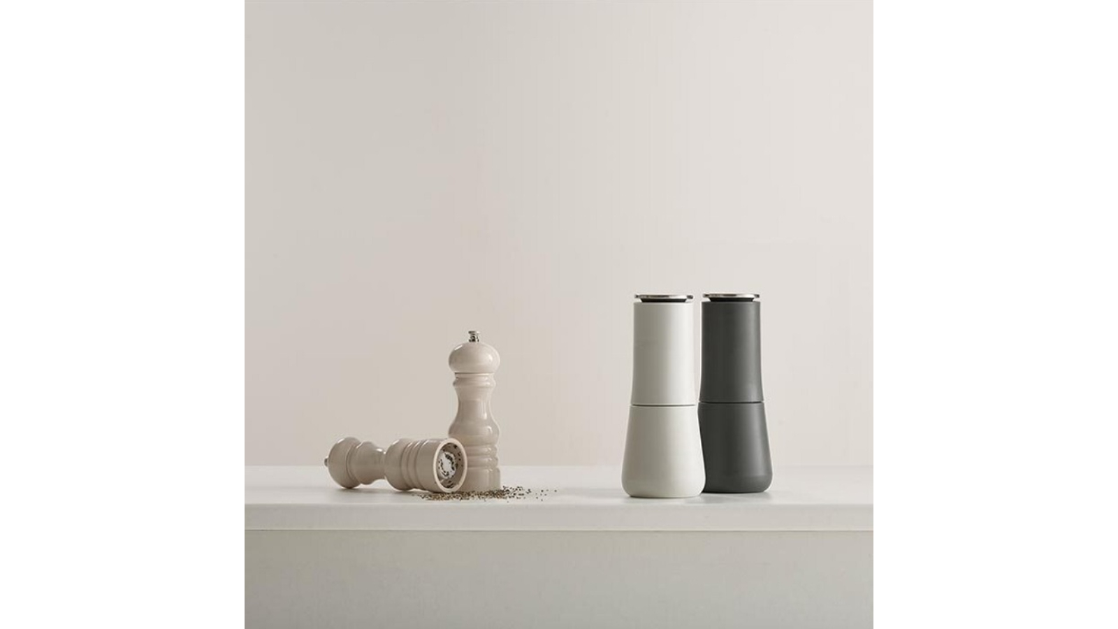 Joseph Joseph Milltop NonSpill Salt and Pepper Set of 2 Harvey Norman