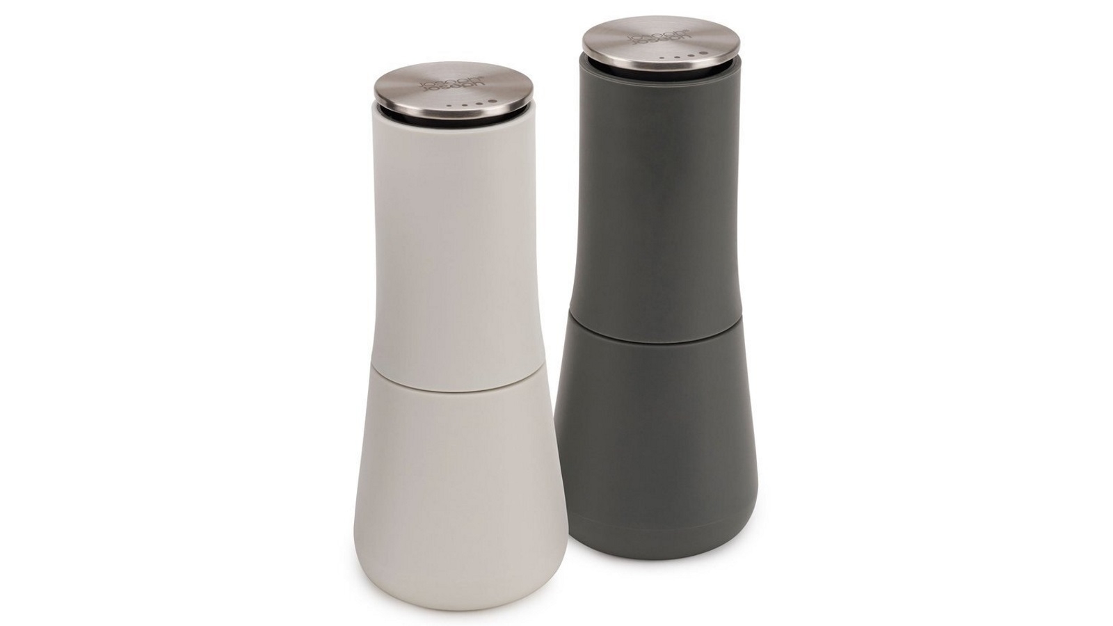Joseph Joseph Milltop Salt and Pepper Mills - Grey
