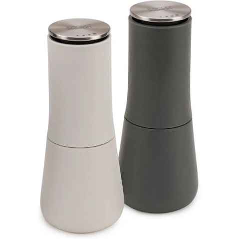 Joseph Joseph Milltop Salt and Pepper Mills - Grey