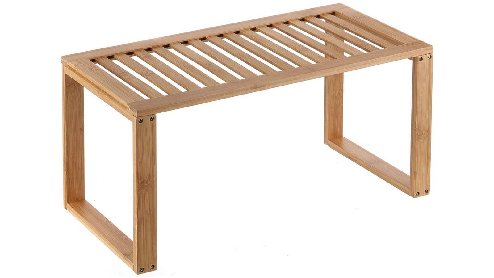 Williams Ware Bamboo 1 Tier Rectangle Shelf