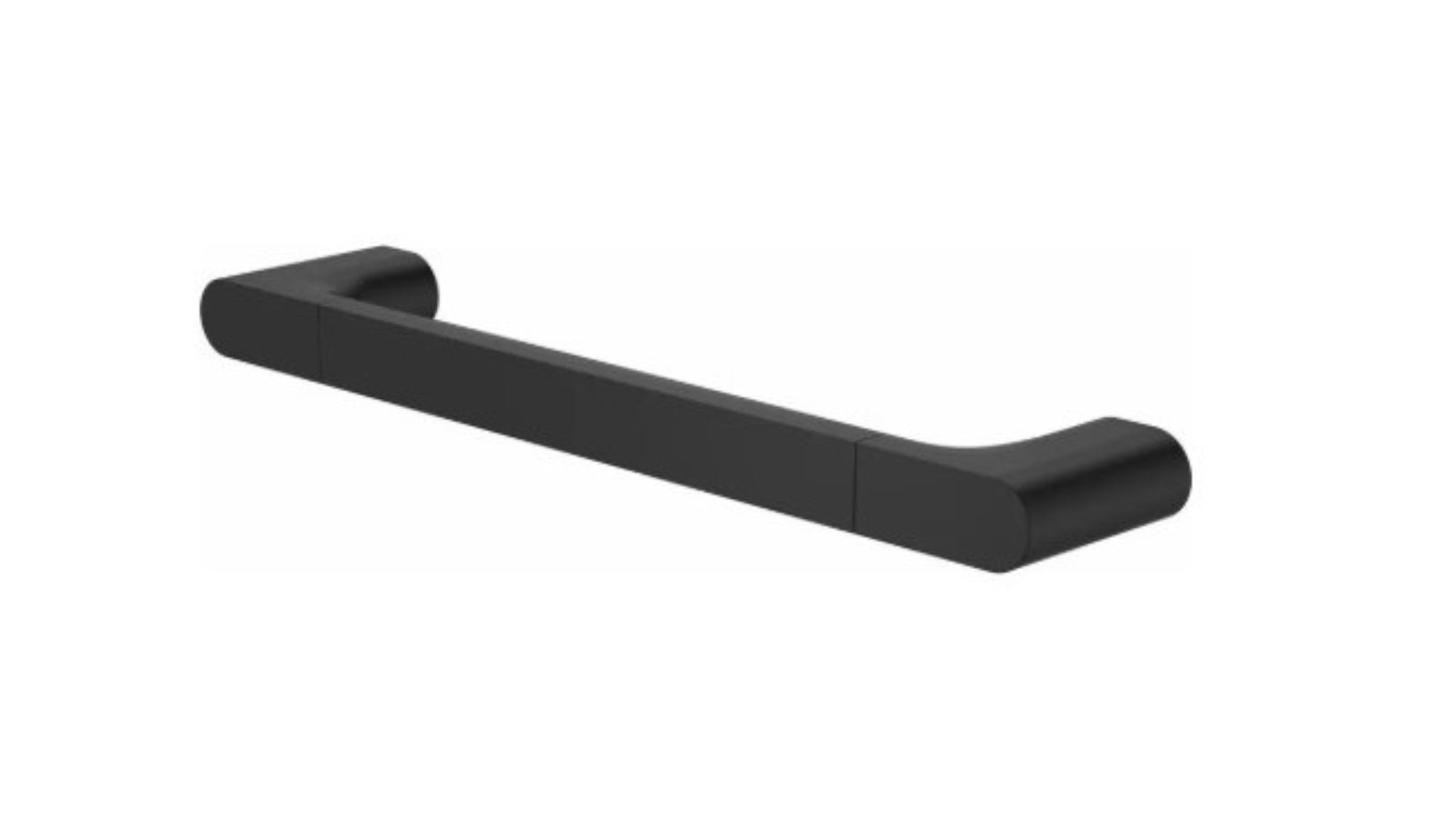 Caroma Urbane II Straight 400mm Universal Rail - Matte Black 