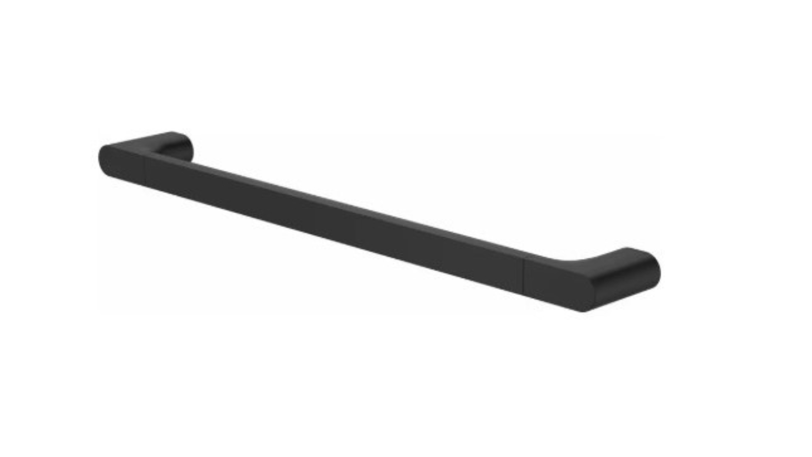 Caroma Urbane II Straight 600mm Universal Rail - Matte Black 