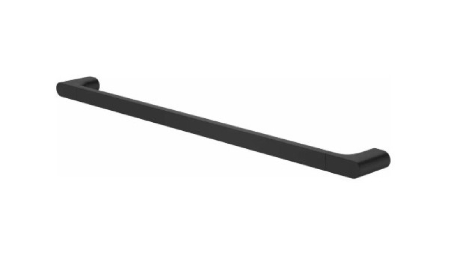 Caroma Urbane II Straight 800mm Universal Rail - Matte Black 