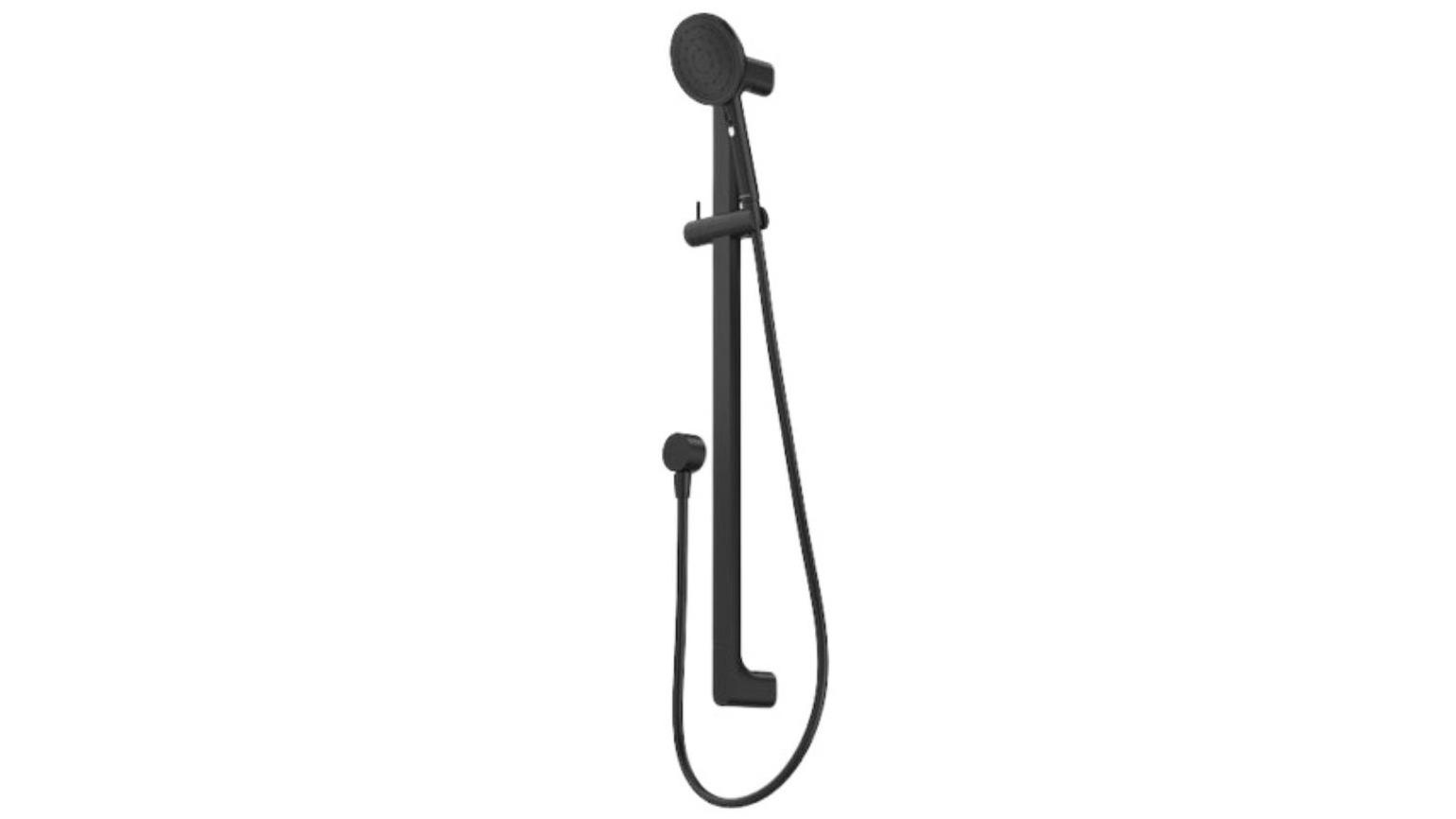 Caroma Urbane II Universal Rail Shower - Matte Black 