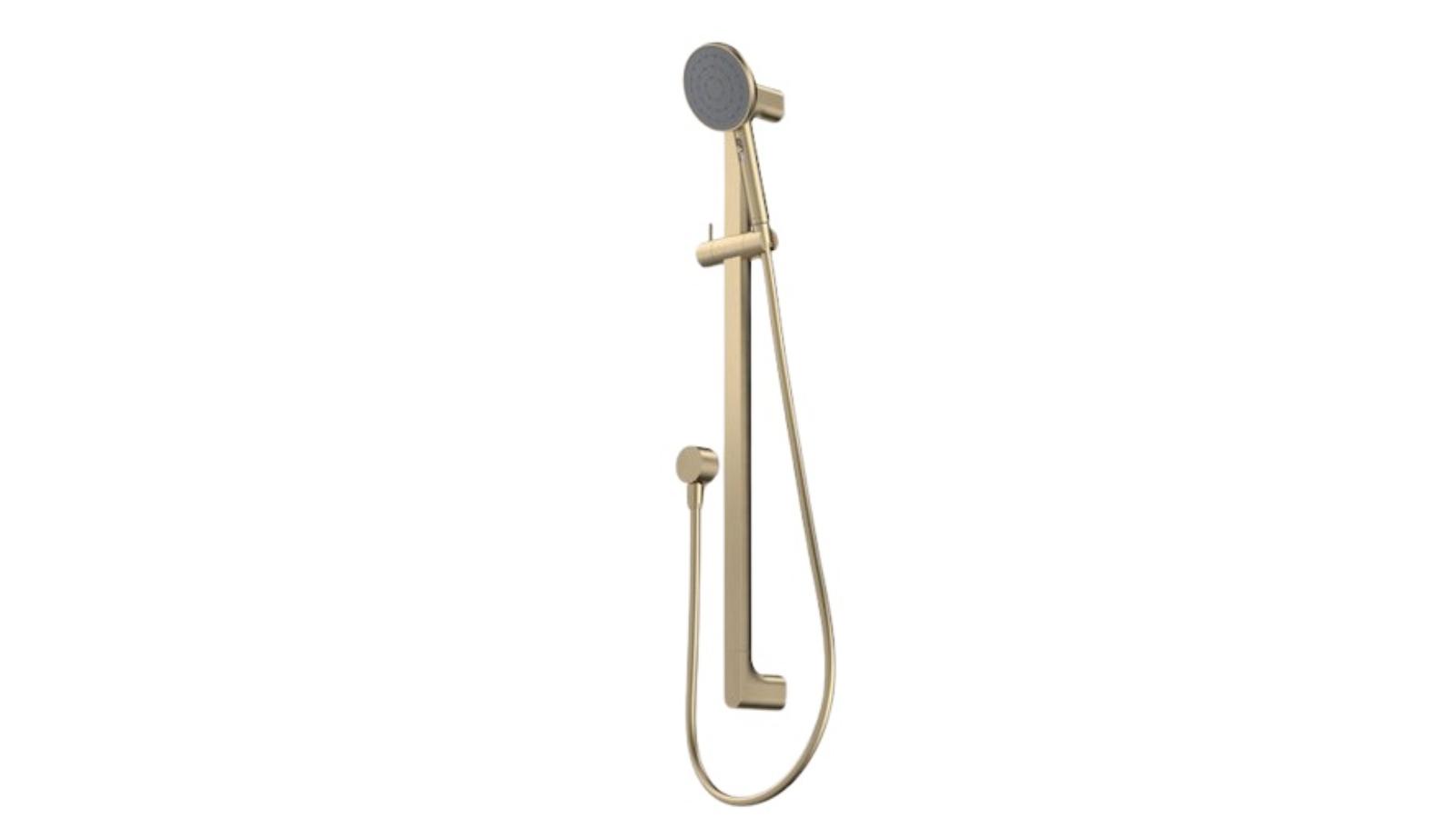 Caroma Urbane II Universal Rail Shower - Brushed Brass