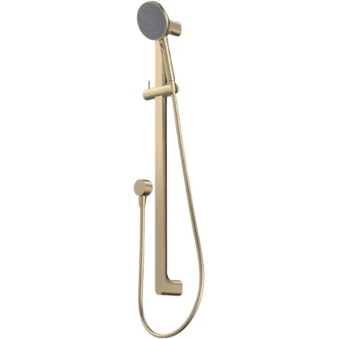 Caroma Urbane II Universal Rail Shower - Brushed Brass
