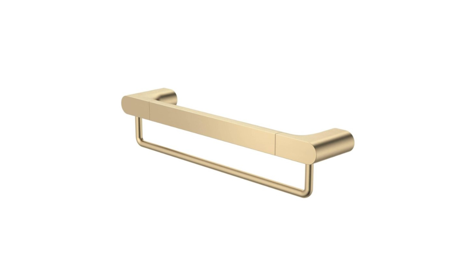 Caroma Urbane II 400mm Universal Towel Rail Set - Brushed Brass 