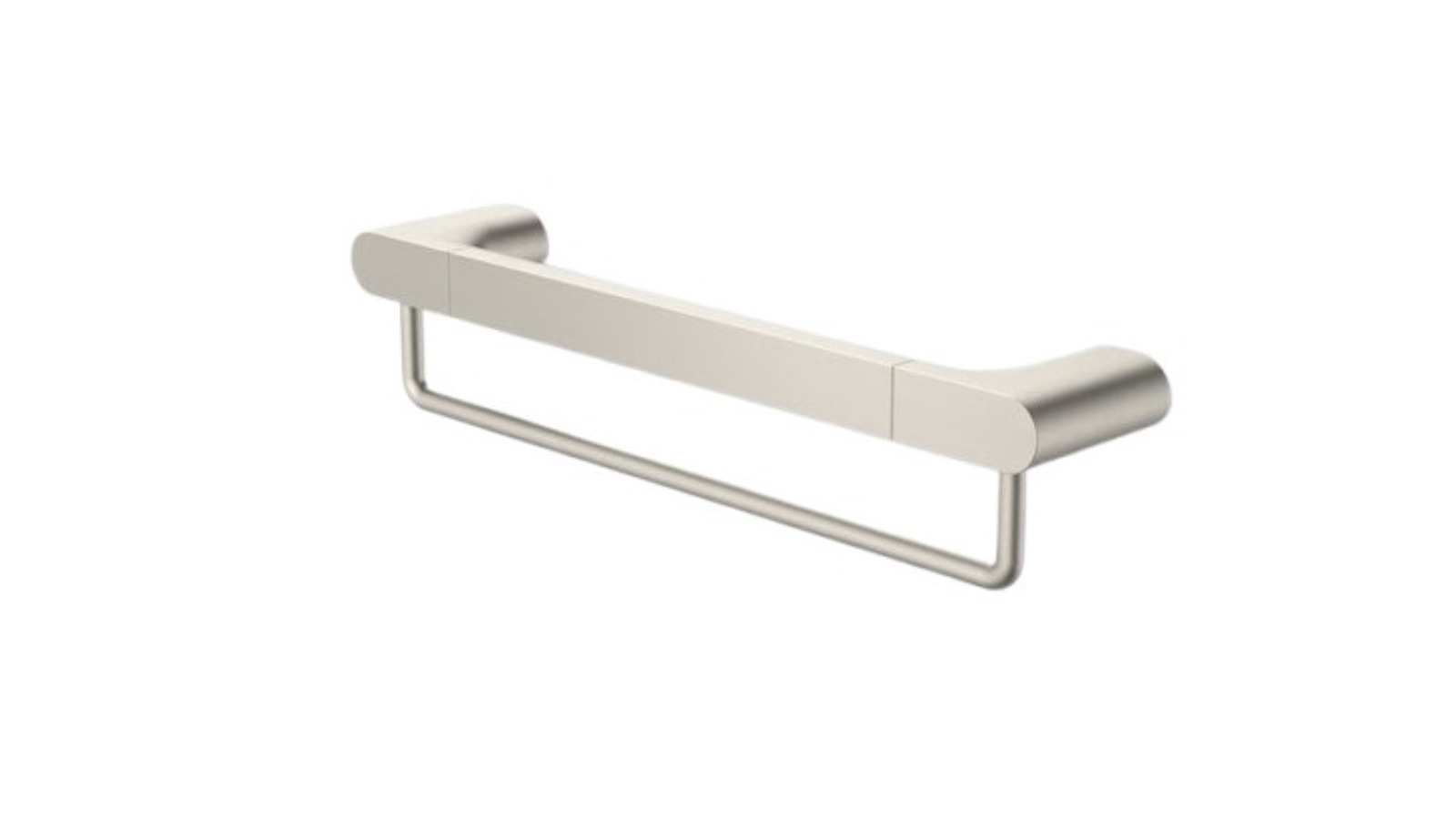 Caroma Urbane II 400mm Universal Rail Set - Brushed Nickel