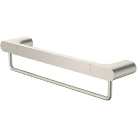 Caroma Urbane II 400mm Universal Rail Set - Brushed Nickel