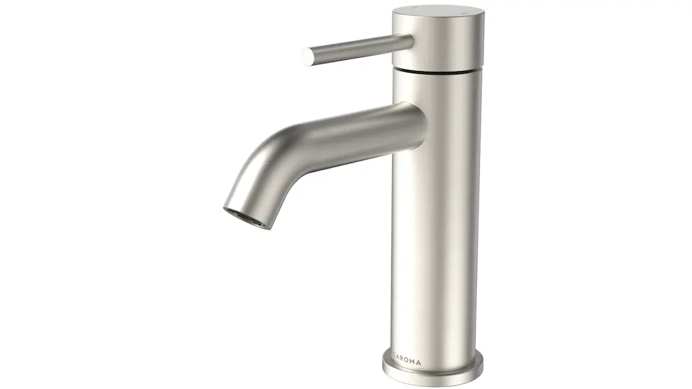 Caroma Liano II Low Lead Basin Mixer - Brushed Nickel