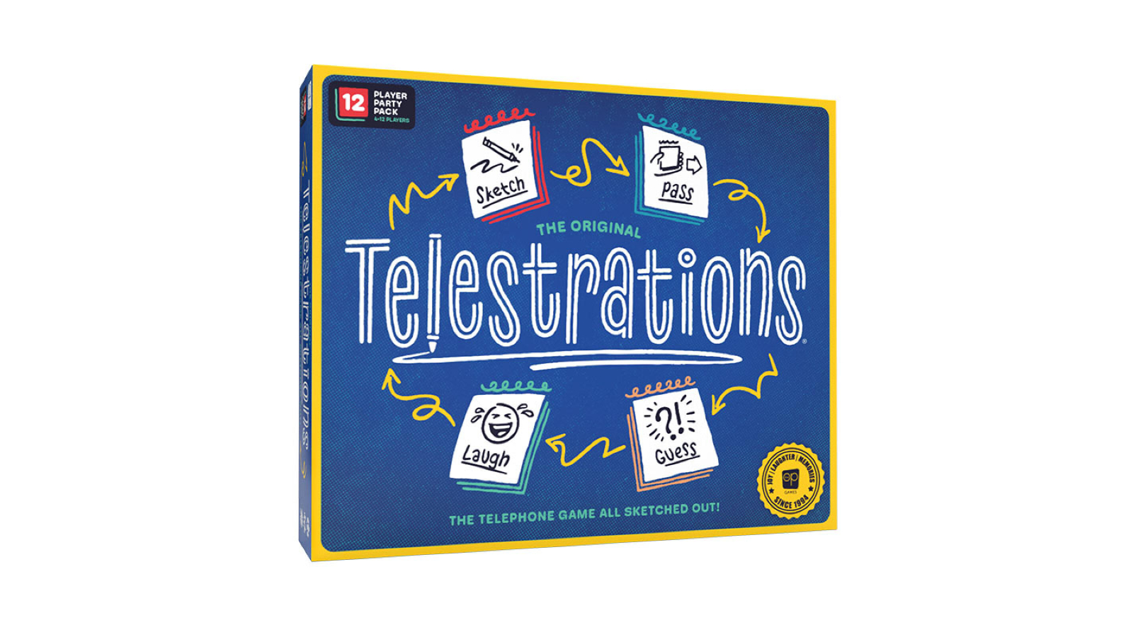 Asmodee 12-Player Telestration Party Pack Board Game