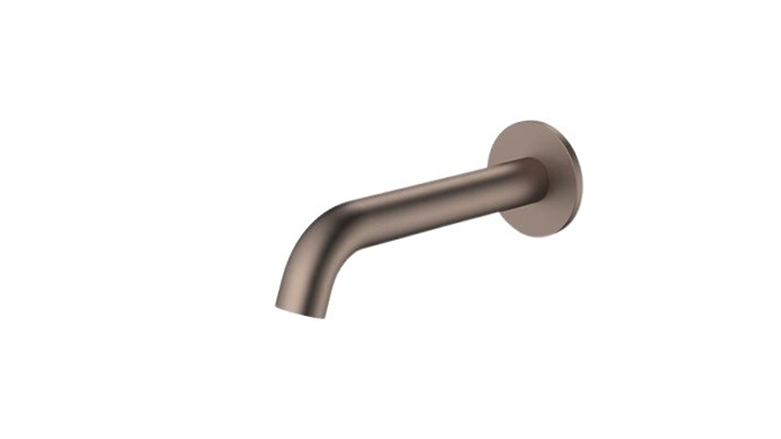 Caroma Liano II 175mm Round Cover Plate Basin/Bath Outlet - Brushed Bronze