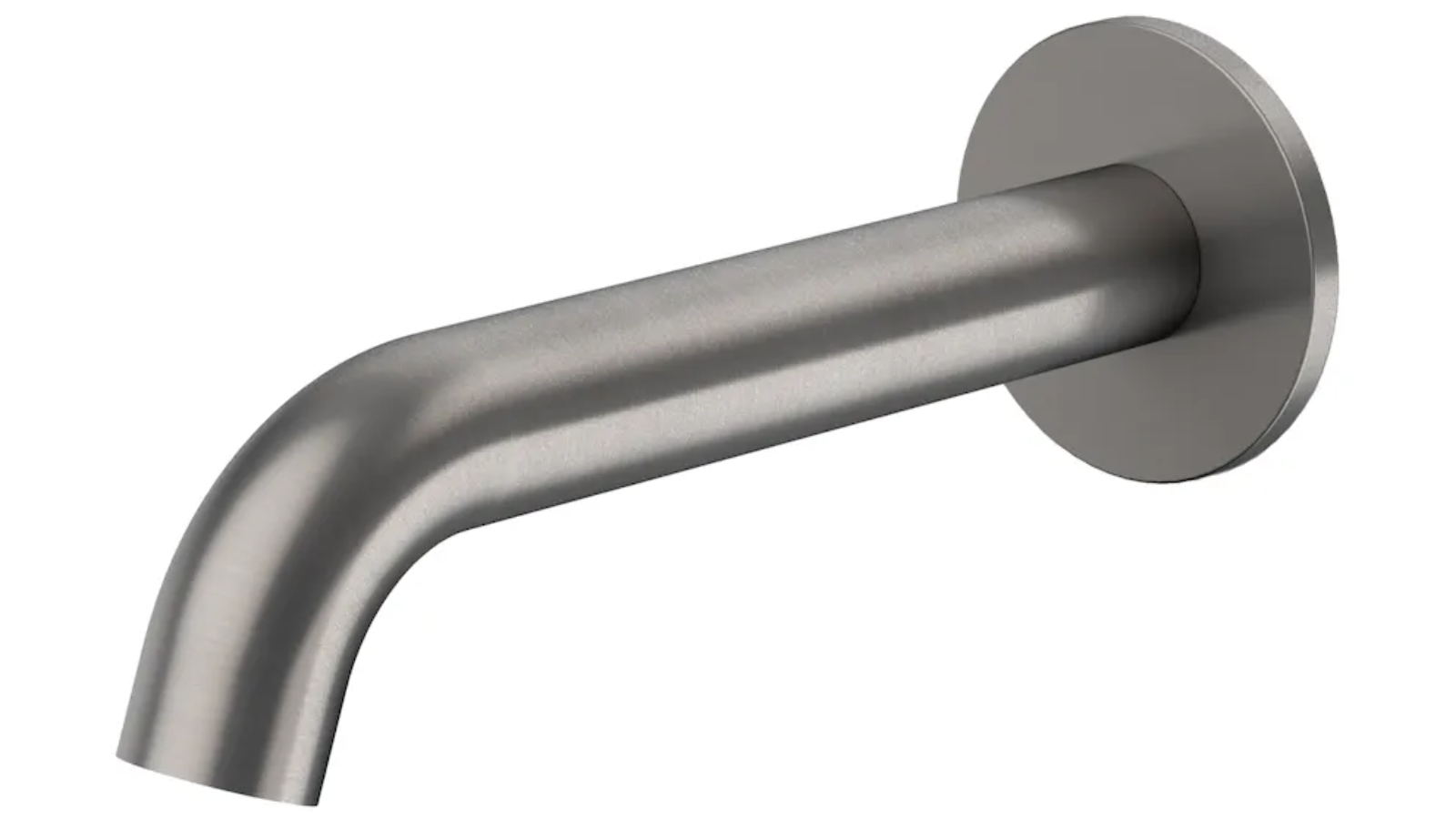 Caroma Liano II 175mm Low Lead Brass Basin/Bath Outlet with Round Cover Plate - Gunmetal