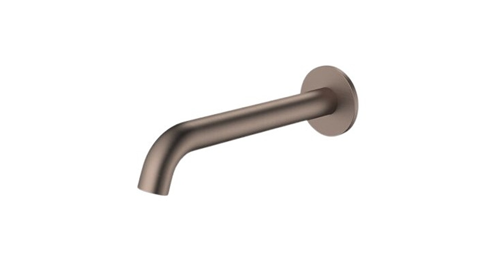 Caroma Liano II 210mm Round Cover Plate Basin/Bath Outlet - Brushed Bronze
