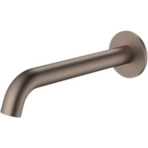 Caroma Liano II 210mm Round Cover Plate Basin/Bath Outlet - Brushed Bronze