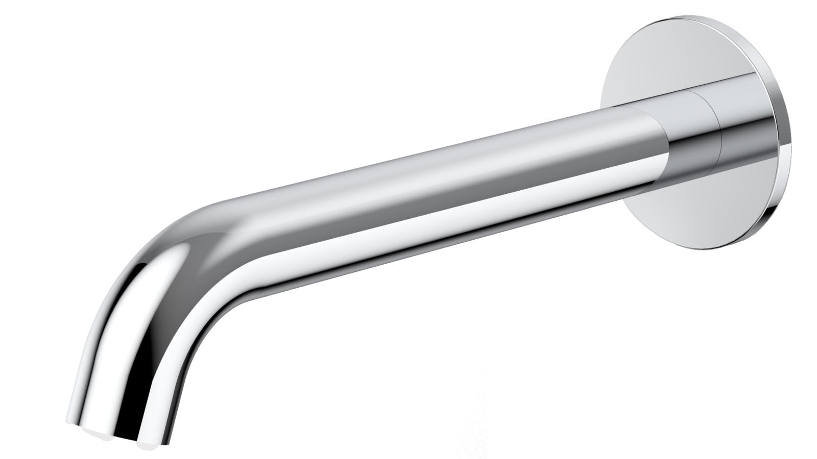 Caroma Liano II 210mm Low Lead Brass Basin/Bath Outlet with Round Cover Plate - Chrome