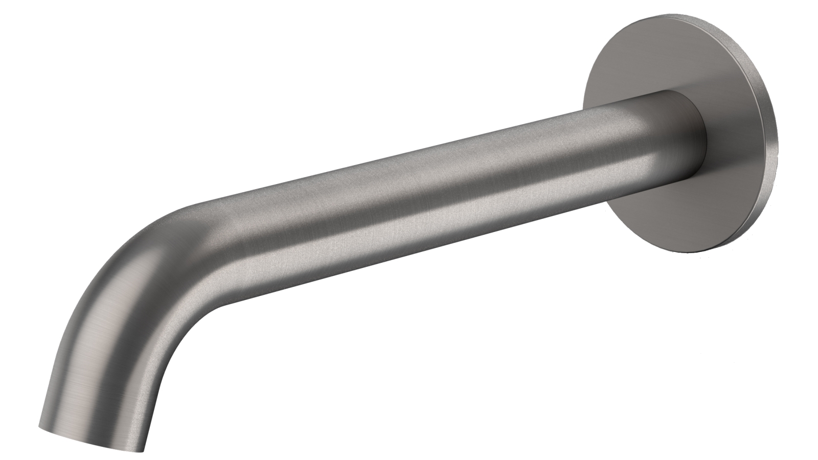 Caroma Liano II 210mm Low Lead Brass Basin/Bath Outlet with Round Cover Plate - Gunmetal