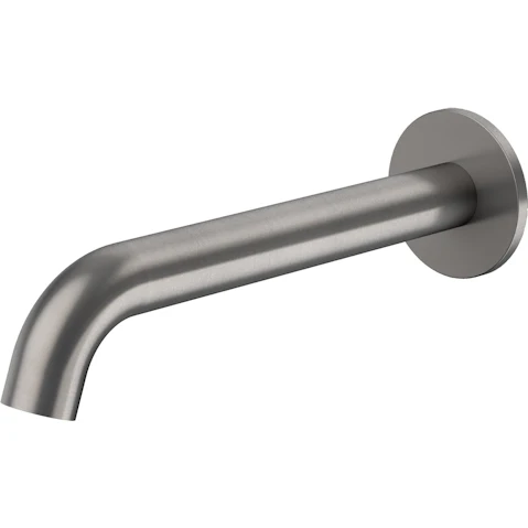 Caroma Liano II 210mm Low Lead Brass Basin/Bath Outlet with Round Cover Plate - Gunmetal